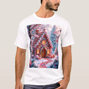 Frohe Weihnachten im Winter  T-Shirt