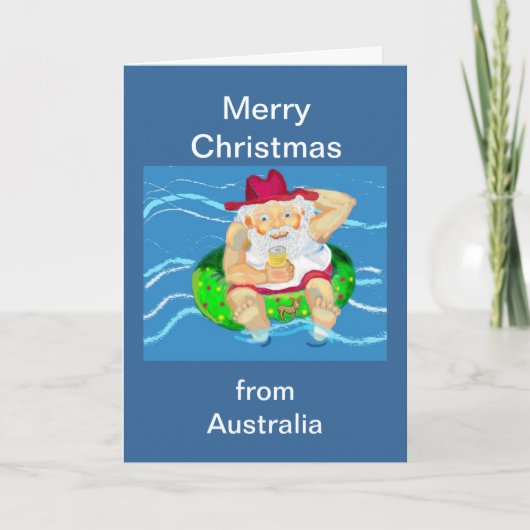Frohe Weihnachten in Australien (Vorderseite)