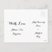 Frohe Weihnachten in der italienischen (Rückseite)