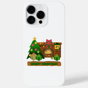 Frohe Weihnachten in der Nähe von Feuerfeuer Weihn Case-Mate iPhone 14 Pro Max Hülle