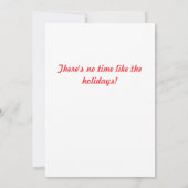 Frohe Weihnachten in der Smaragdstadt Einladung (Rückseite)