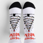 frohe weihnachten in dir socken (Oben)