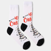 frohe weihnachten in dir socken (Rechts)