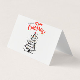frohe weihnachten in dir visitenkarten