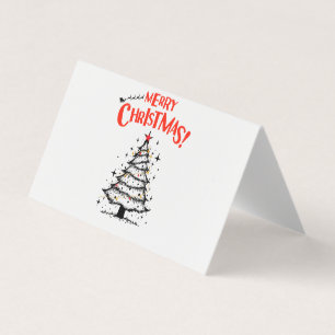 frohe weihnachten in dir visitenkarten
