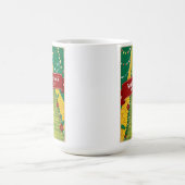 Frohe Weihnachten in Emerald City Kaffeetasse (Mittel)