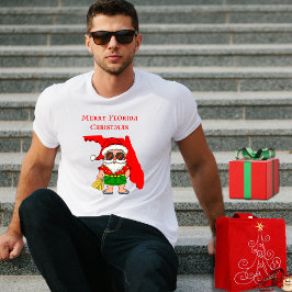 Frohe Weihnachten in Florida! Tropical Santa Cool  T-Shirt