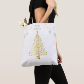 Frohe Weihnachten in Gold Tasche (Von Nahem)