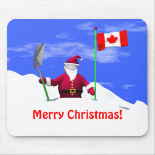 Frohe Weihnachten in Kanada Mousepad