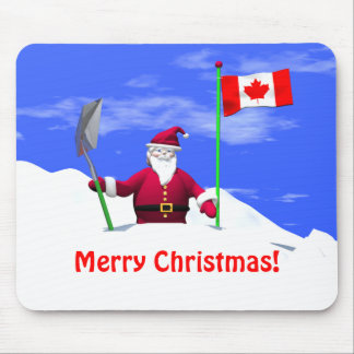 Frohe Weihnachten in Kanada Mousepad