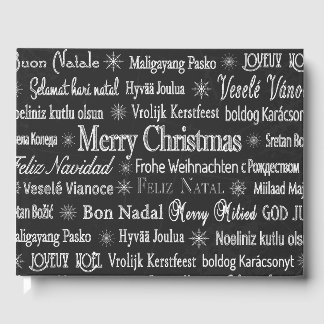 Frohe Weihnachten in verschiedenen Sprachen Gästebuch