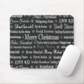 Frohe Weihnachten in verschiedenen Sprachen Mousepad (Mit Mouse)