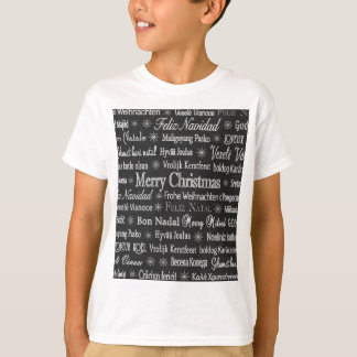 Frohe Weihnachten in verschiedenen Sprachen T-Shirt