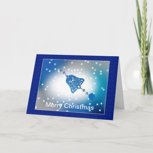 Frohe Weihnachten individuell anpassbar (Vorderseite)