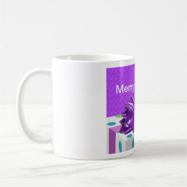 Frohe Weihnachten individuell anpassbar Kaffeetasse