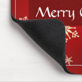 Frohe Weihnachten individuell anpassbar Mousepad (Ecke)