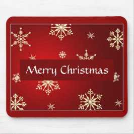 Frohe Weihnachten individuell anpassbar Mousepad