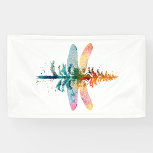 Frohe Weihnachten Insektenliebhaber Xmas Libelle C Banner
