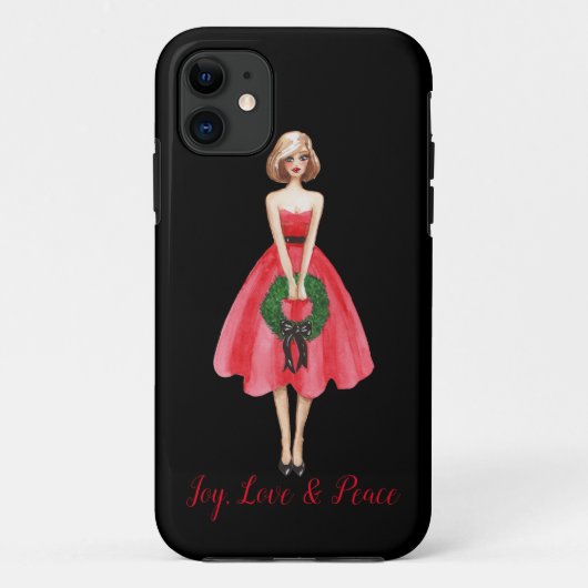 Frohe Weihnachten iPhone 11 Fall Case-Mate iPhone Hülle (Rückseite)