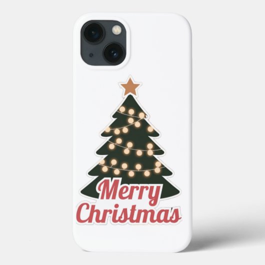 Frohe Weihnachten iPhone 13 Fall: Festive neues Mo Case-Mate iPhone Hülle (Rückseite)
