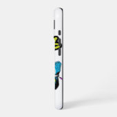 Frohe Weihnachten iPhone 16 Hülle (Linke Seite)