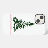 Frohe Weihnachten iPhone Hülle (Rückseite (Horizontal))