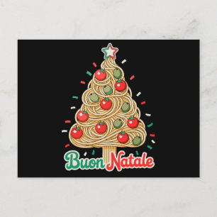 Frohe Weihnachten Italienische Pasta-Weihnachtsbau