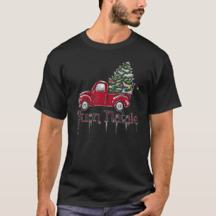 Frohe Weihnachten Italienischer Buon Natale Retro T-Shirt