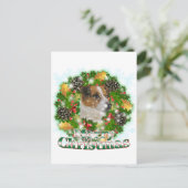 Frohe Weihnachten Jack Russell (Stehend Vorderseite)