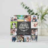 Frohe Weihnachten Jahr in Review 12 Foto (Stehend Vorderseite)