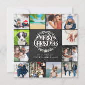 Frohe Weihnachten Jahr in Review 12 Foto (Vorderseite)