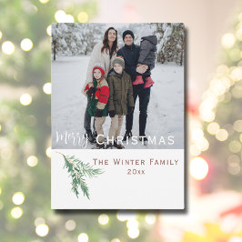 Frohe Weihnachten Jahr in Review Foto