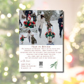 Frohe Weihnachten Jahr in Review Foto