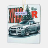 Frohe Weihnachten - (JDM Legends) Keramikornament (Links)