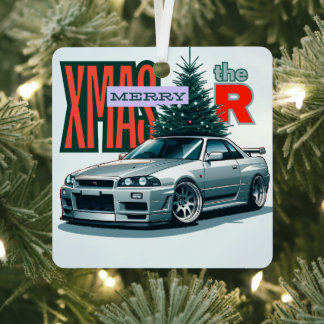 Frohe Weihnachten - (JDM Legends) Ornament Aus Metall