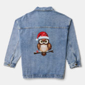Frohe Weihnachten Jeansjacke (Rückseite)