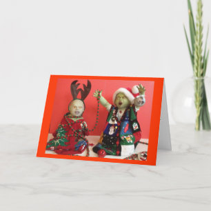 Frohe Weihnachten, jeder. Sogar Zombies Feiertagskarte