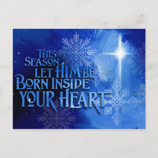 Frohe Weihnachten Jesus (Vorderseite)