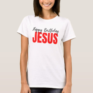Frohe Weihnachten Jesus Geburtstag T-Shirt