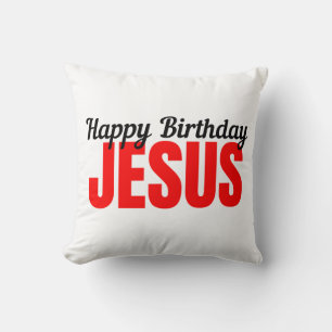 Frohe Weihnachten Jesus Kissen