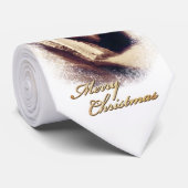 Frohe Weihnachten Jesus Krawatte (Gerollt)