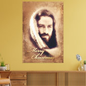 Frohe Weihnachten Jesus verkrampfte Leinwand Optio (Insitu (Wohnzimmer))