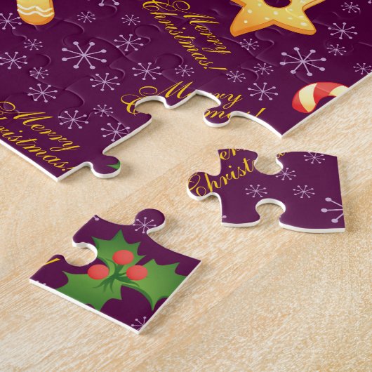 Frohe Weihnachten Jigsaw Puzzle (Seite)
