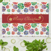 Frohe Weihnachten Jingle Bells Handtuch (Gefaltet)