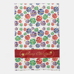 Frohe Weihnachten Jingle Bells Handtuch