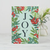 Frohe Weihnachten JOY Corporate Gruß (Stehend Vorderseite)