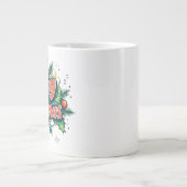 Frohe Weihnachten Jumbo-Tasse (Vorderseite)