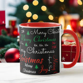Frohe Weihnachten Kaffee Grün Red Geschenk Cup Kak Tasse