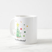 Frohe Weihnachten! Kaffeetasse (Vorderseite Links)