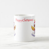 Frohe Weihnachten Kaffeetasse (Mittel)